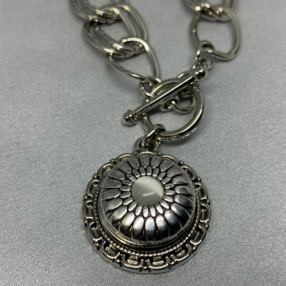 ✨Snap Button Charm Toggle Necklace Set - Picture 3 of 6